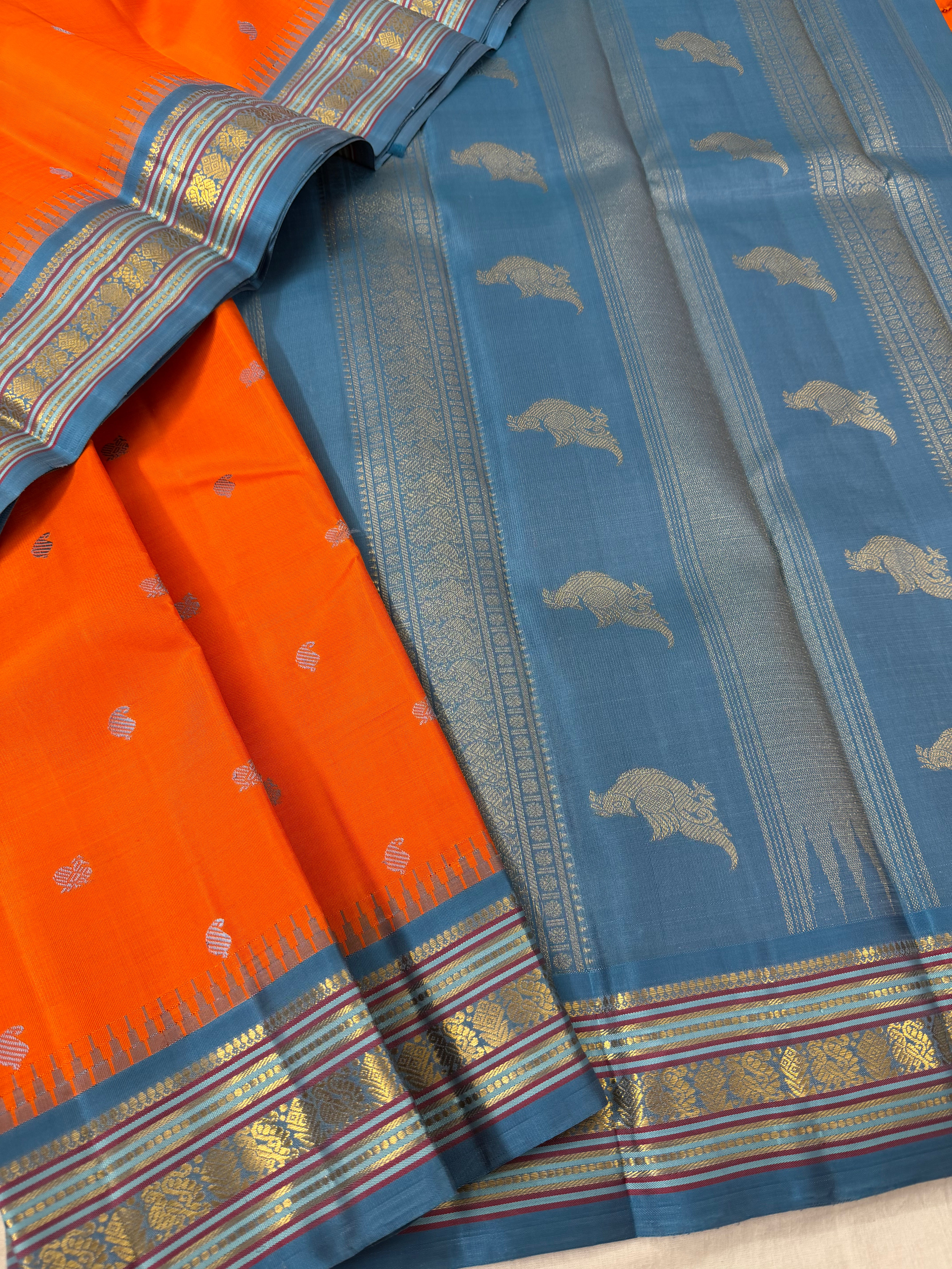 Maathey : Korvai Kanjivaram Silk
