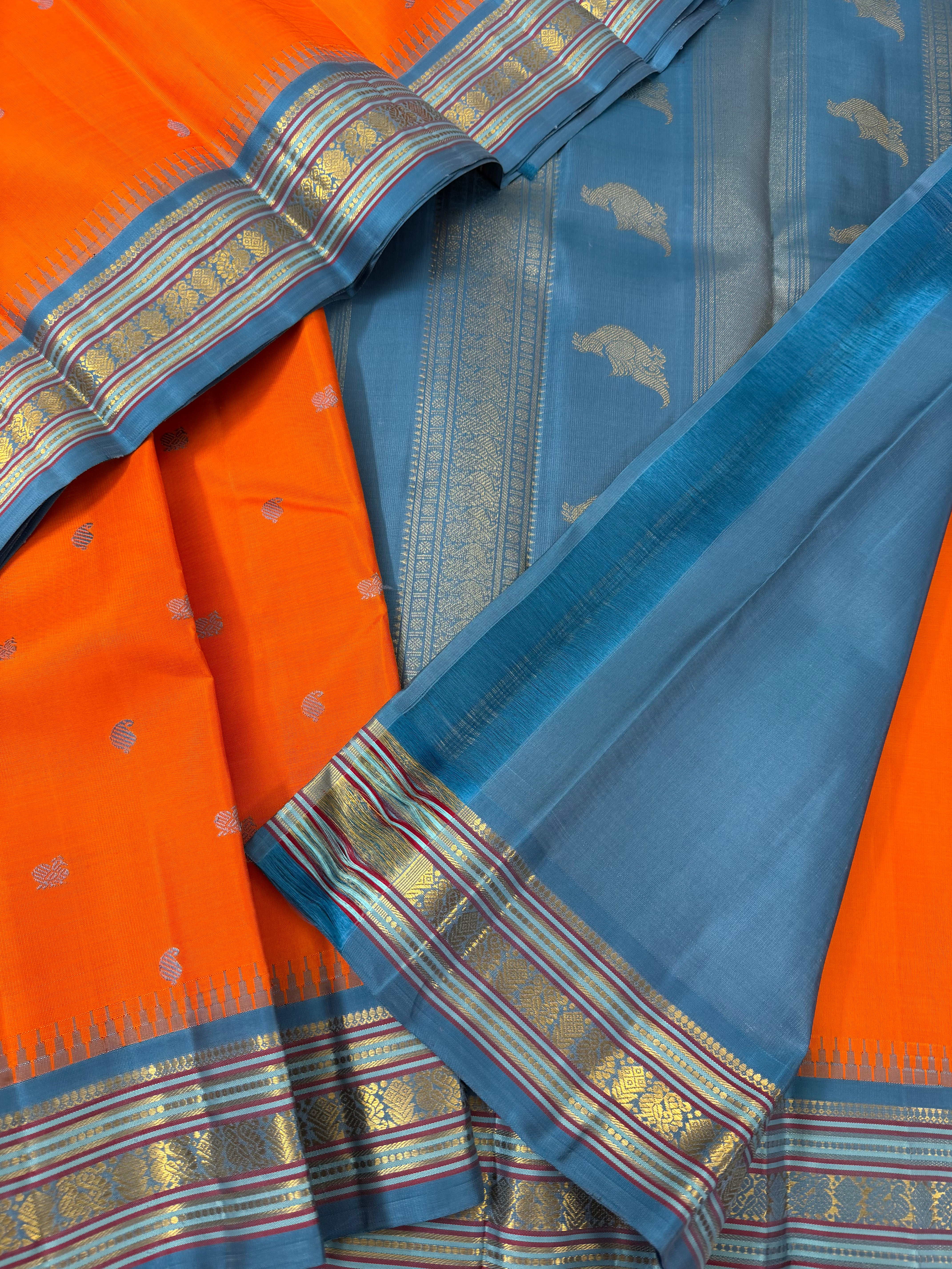 Maathey : Korvai Kanjivaram Silk