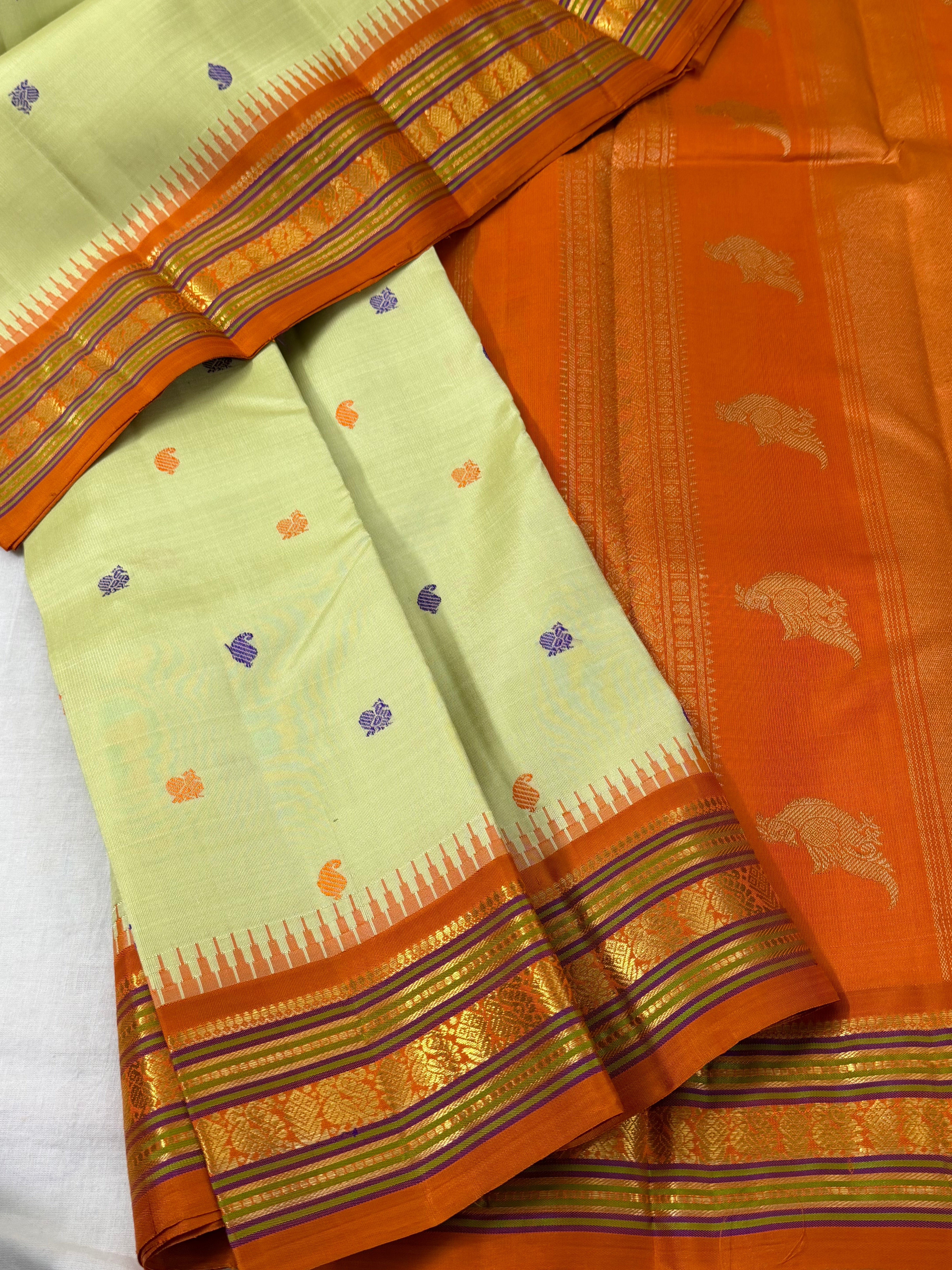 Maathey : Korvai Kanjivaram Silk