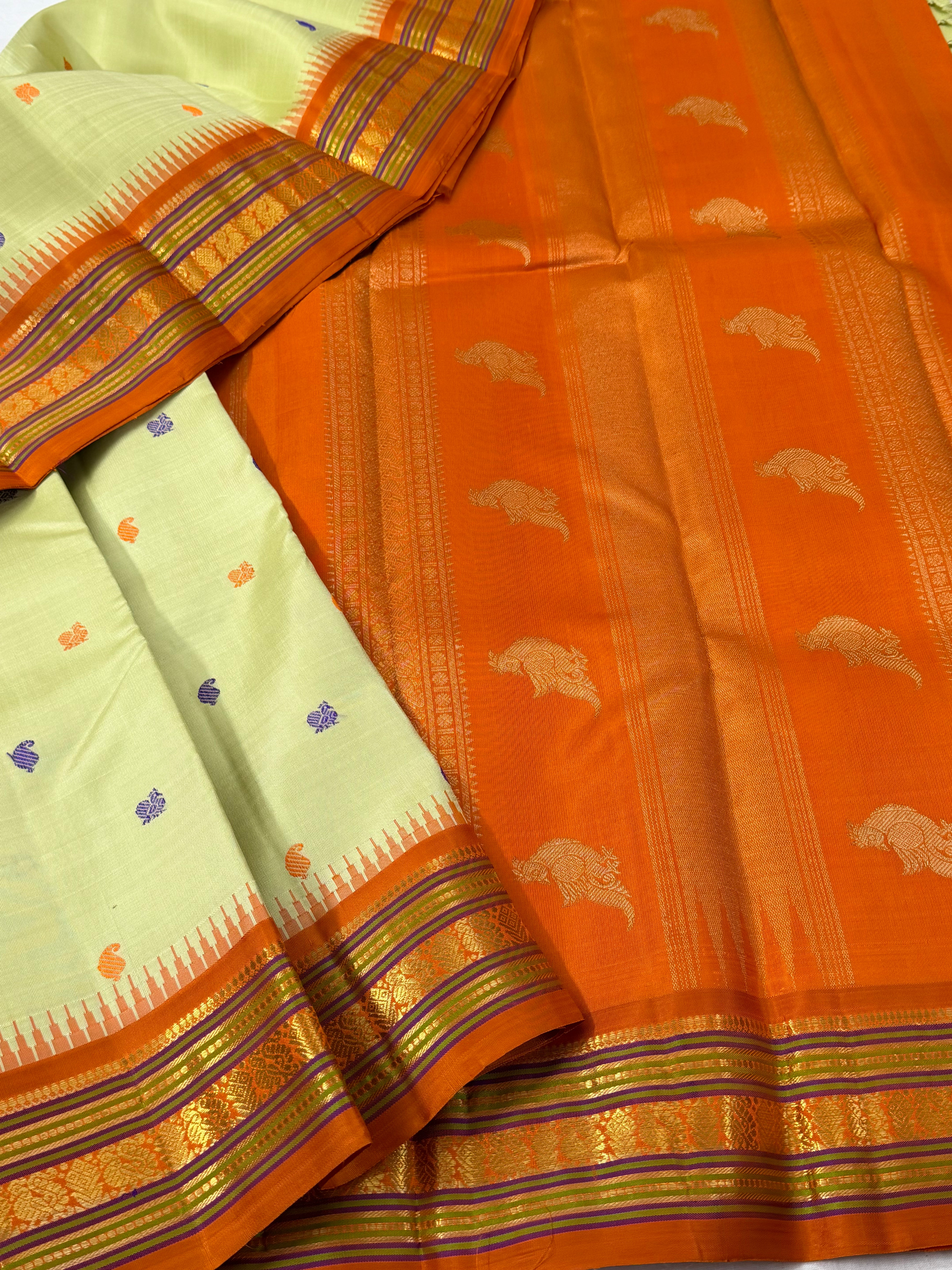 Maathey : Korvai Kanjivaram Silk
