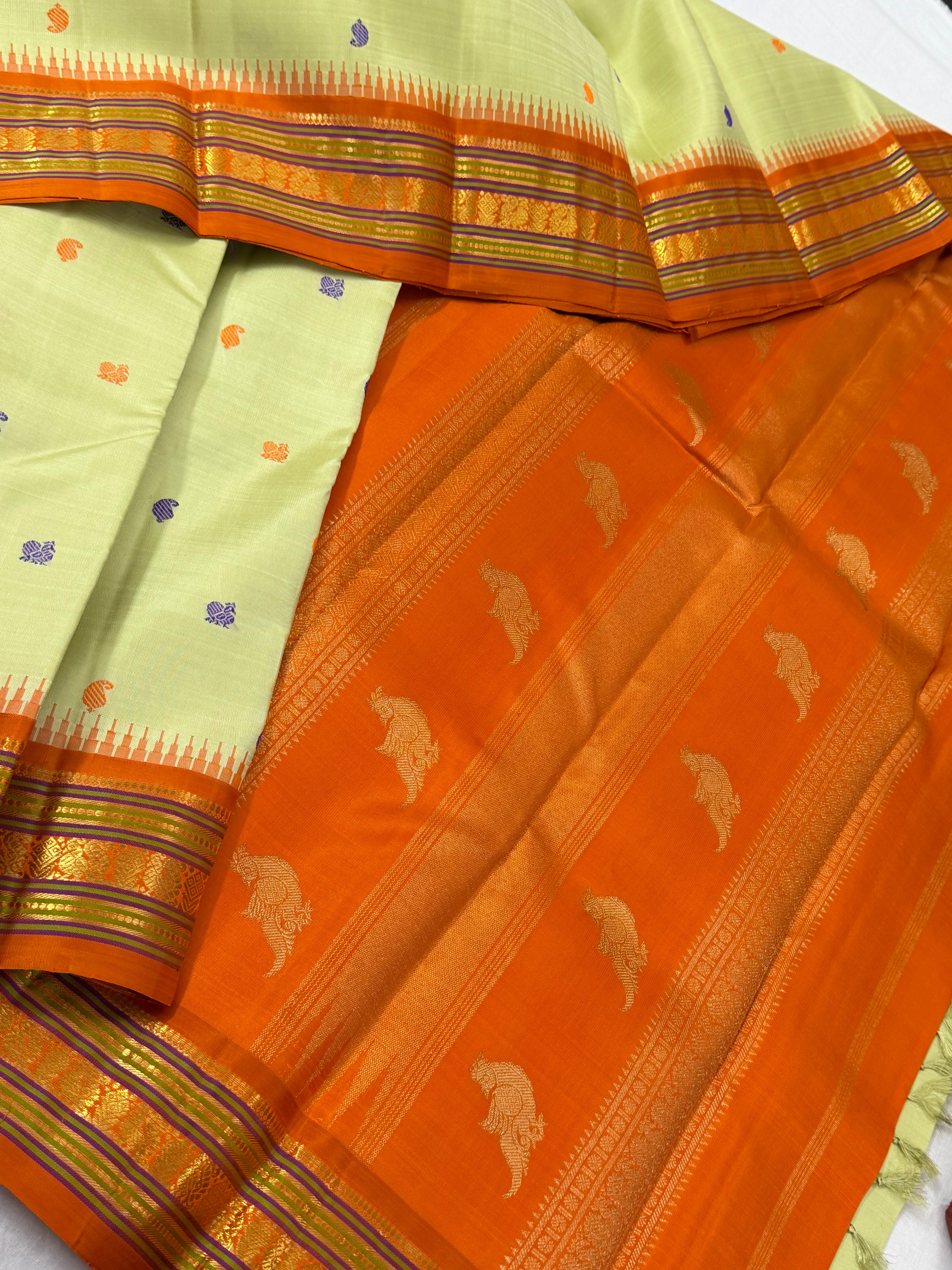 Maathey : Korvai Kanjivaram Silk