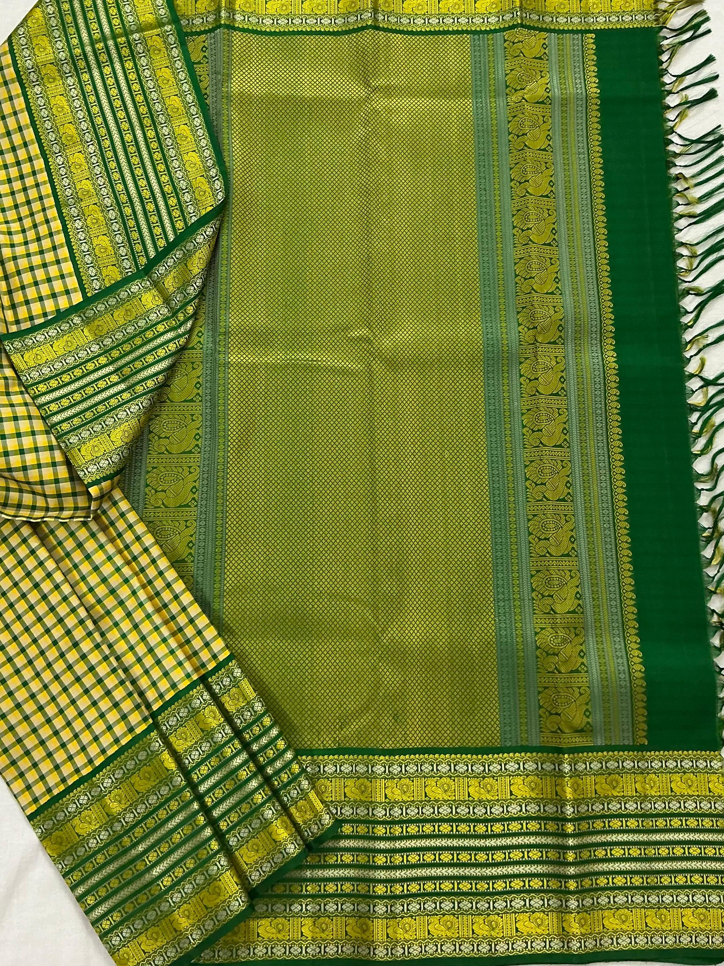 No Zari Korvai Kanjivaram Silk