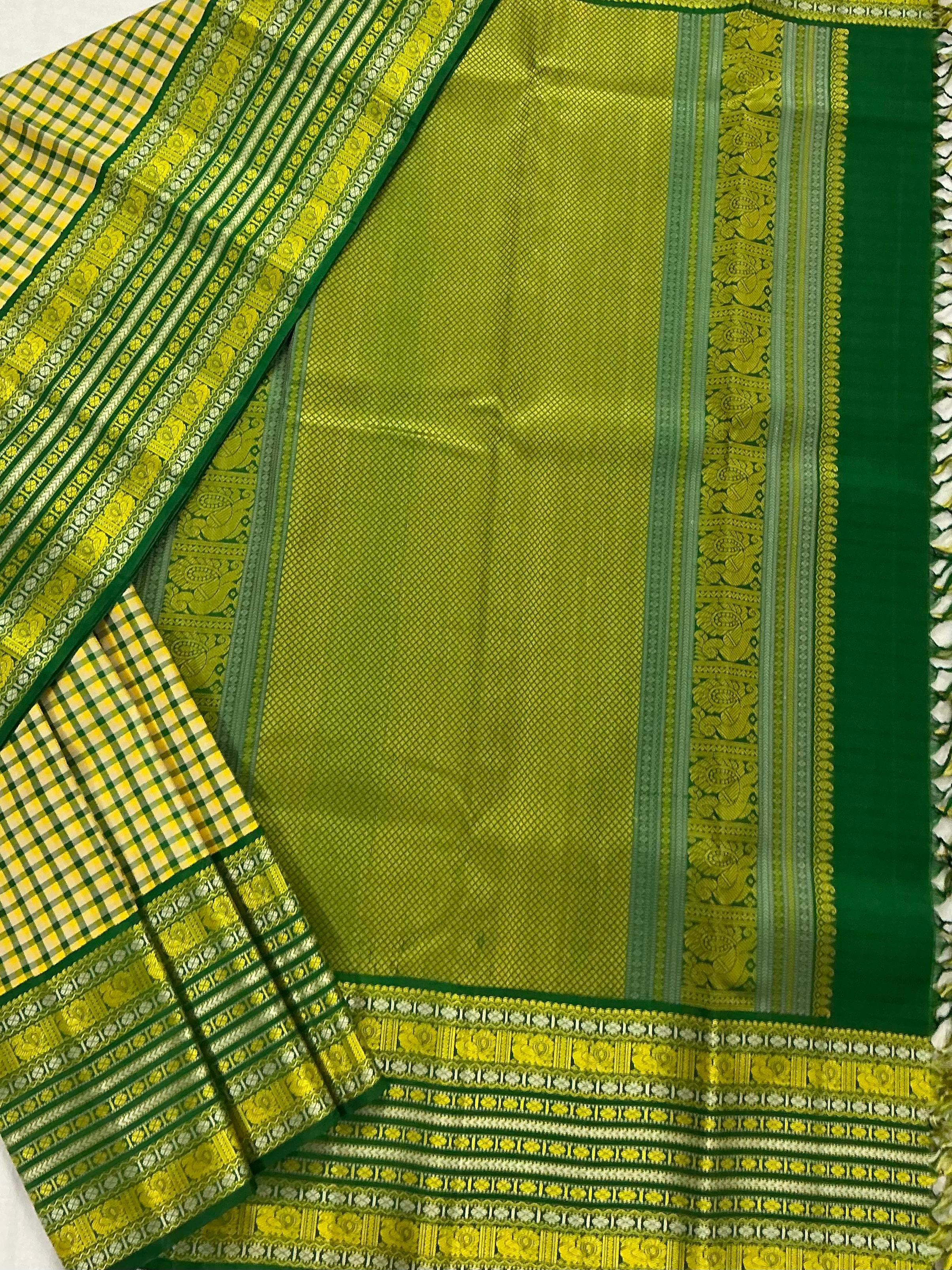 No Zari Korvai Kanjivaram Silk