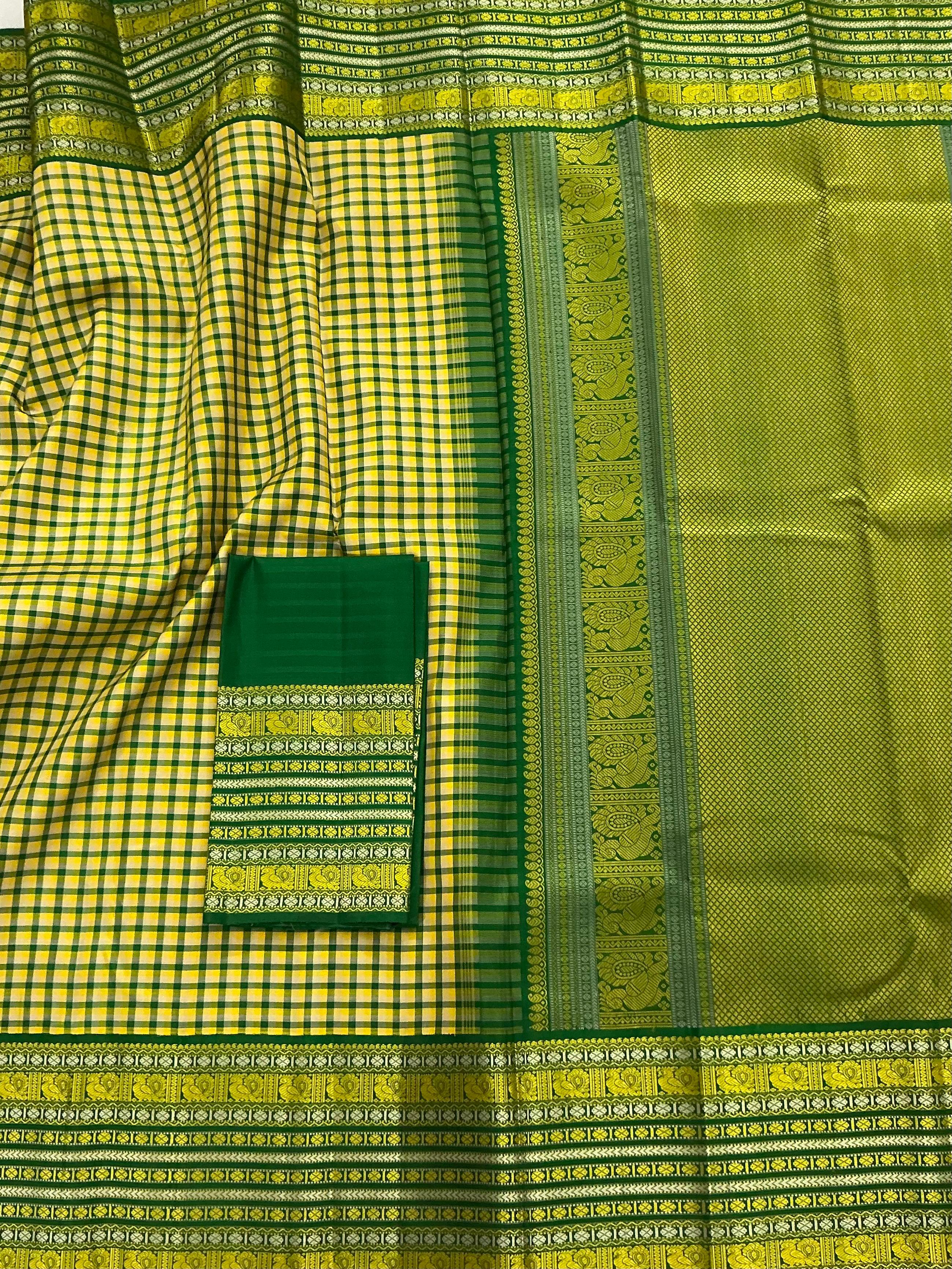 No Zari Korvai Kanjivaram Silk