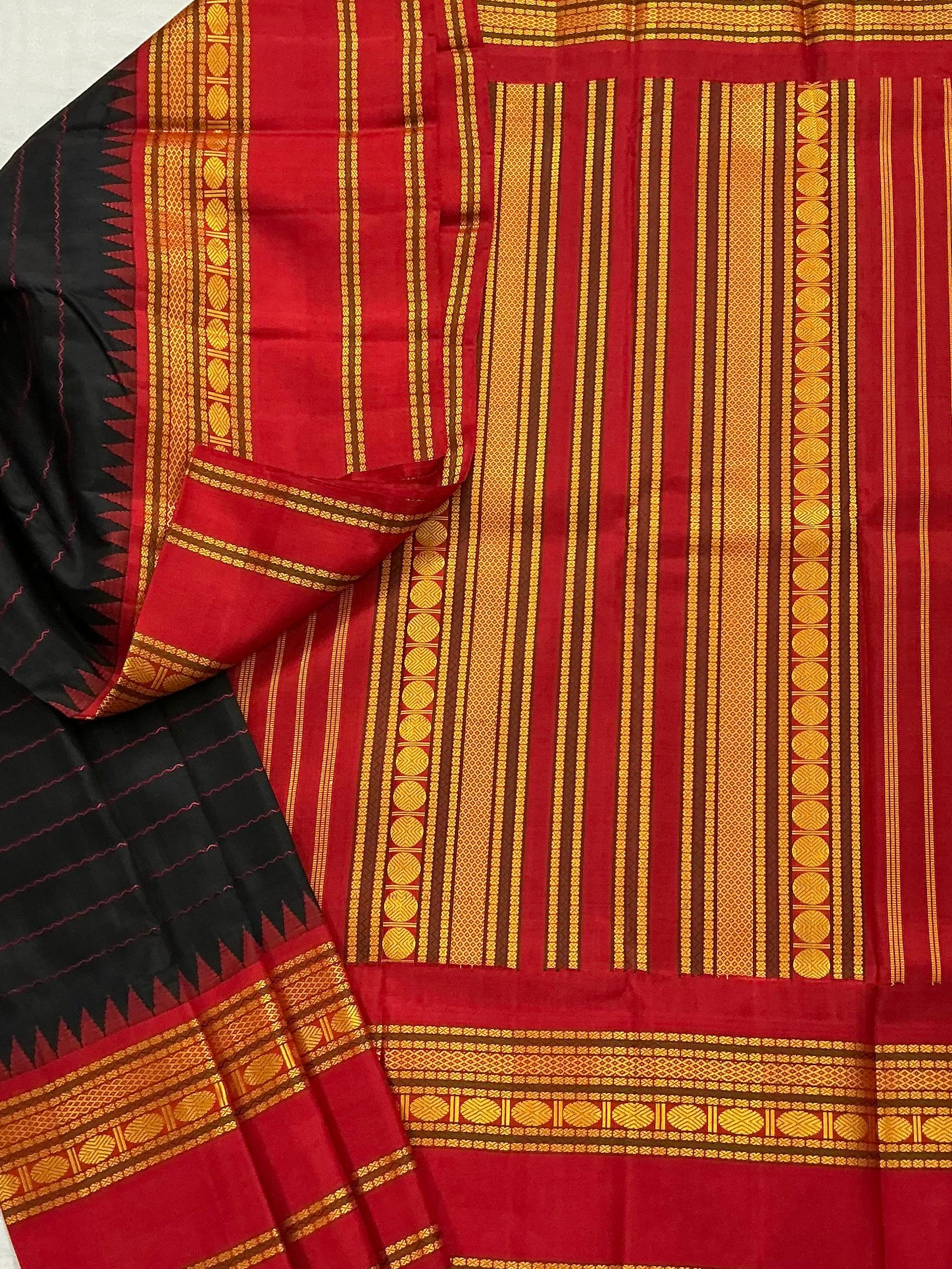 No Zari Korvai Kanjivaram Silk