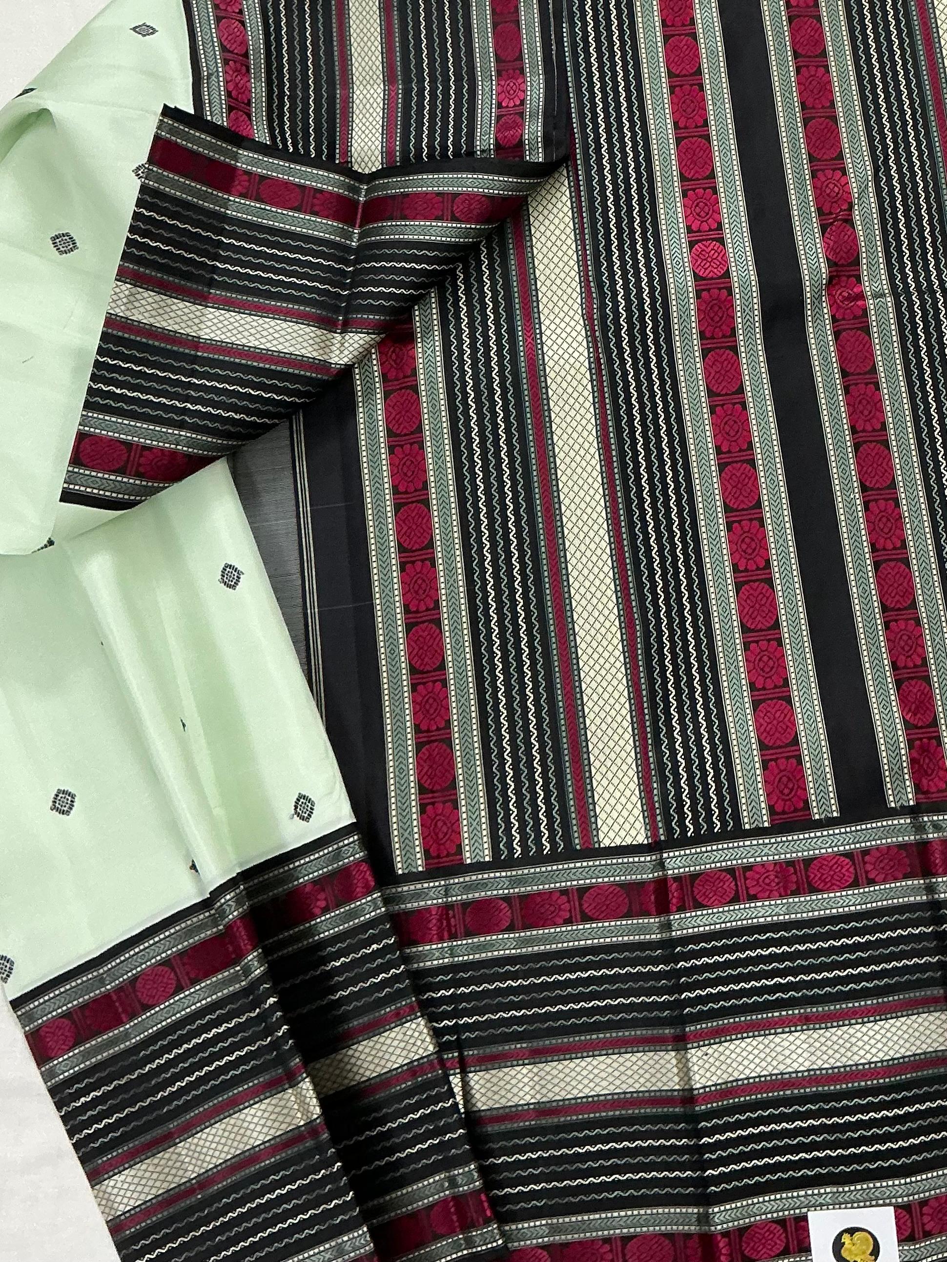 No Zari Korvai Kanjivaram Silk