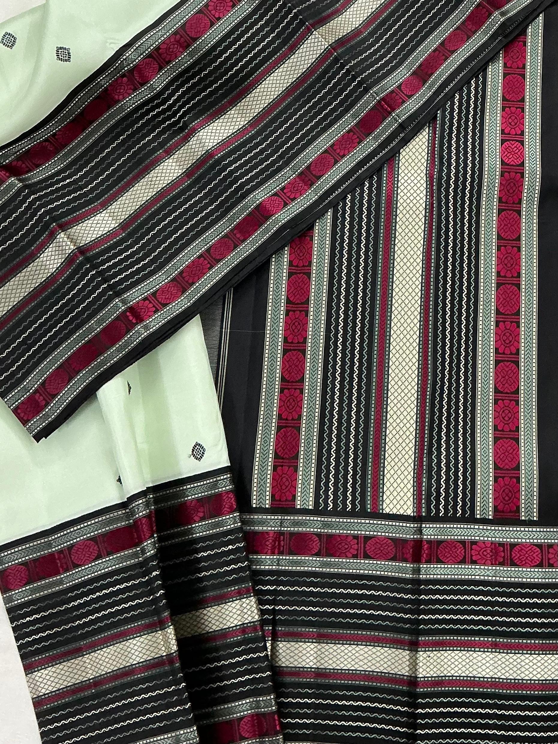 No Zari Korvai Kanjivaram Silk