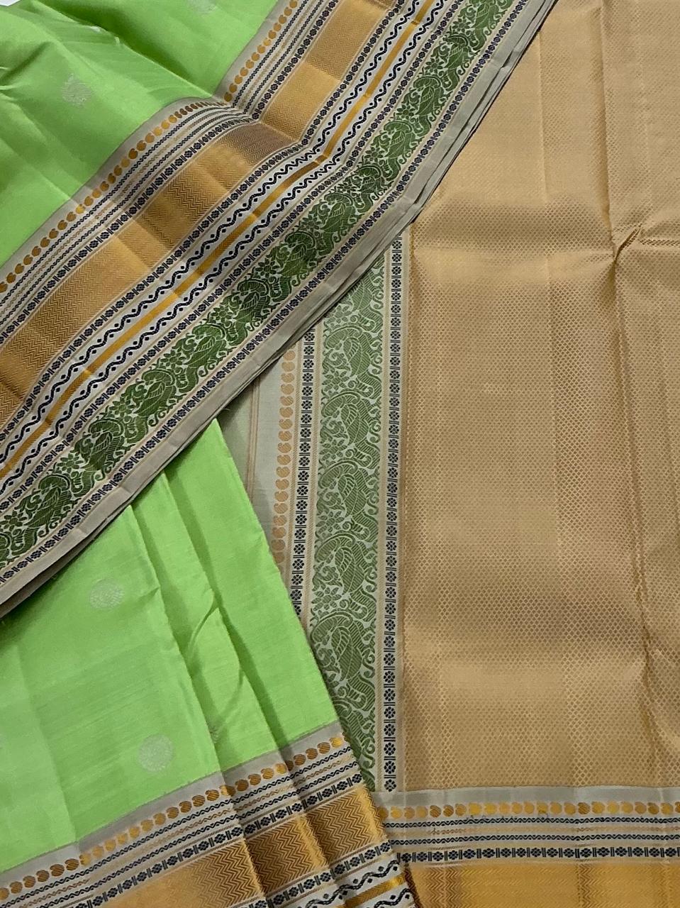 No Zari Korvai Kanjivaram Silk