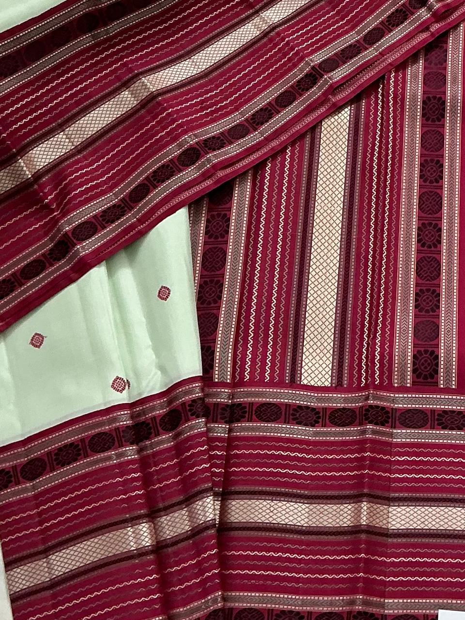 No Zari Korvai Kanjivaram Silk