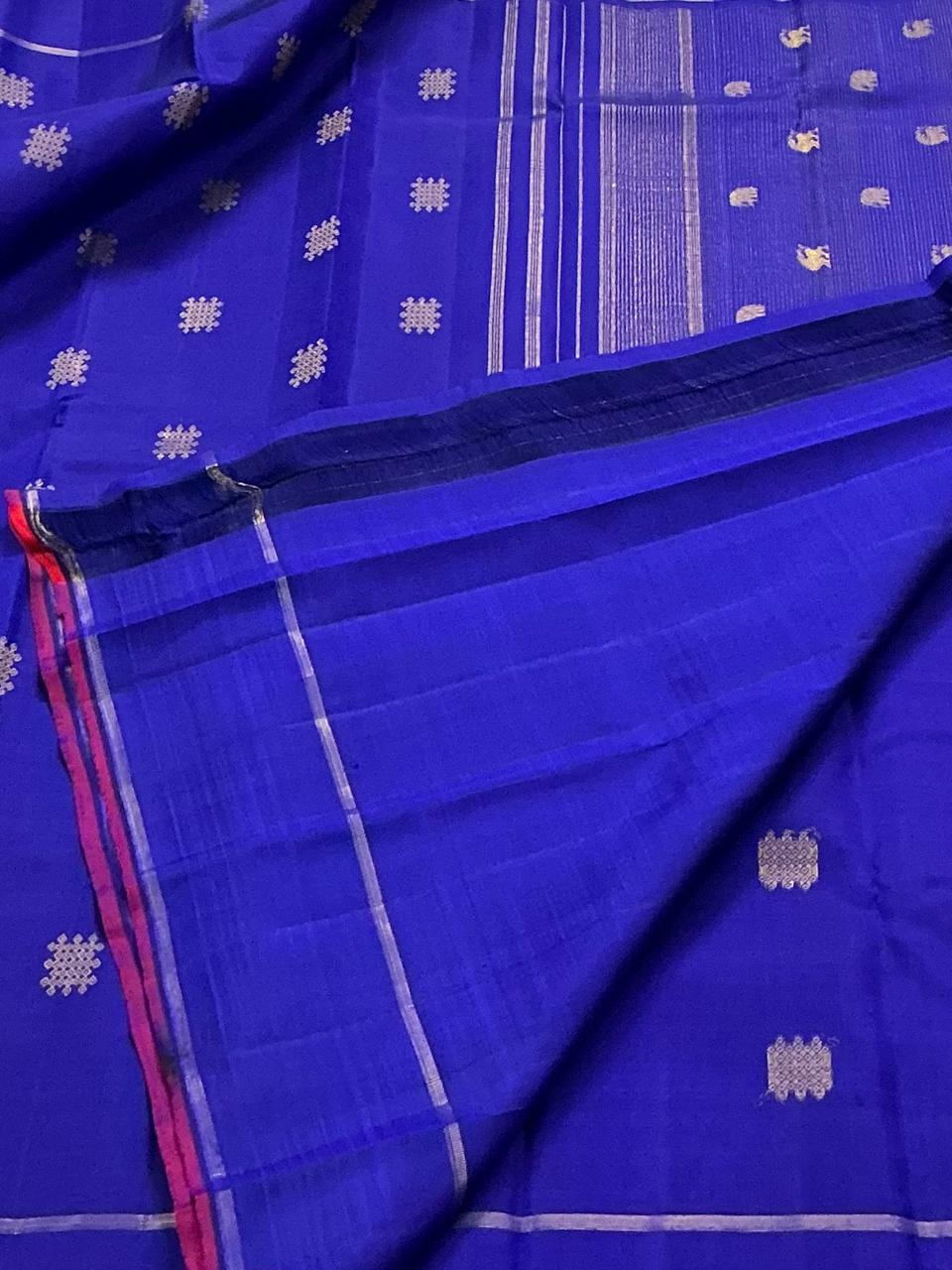 Swara: Kolam Motifs Kanjivaram Silk