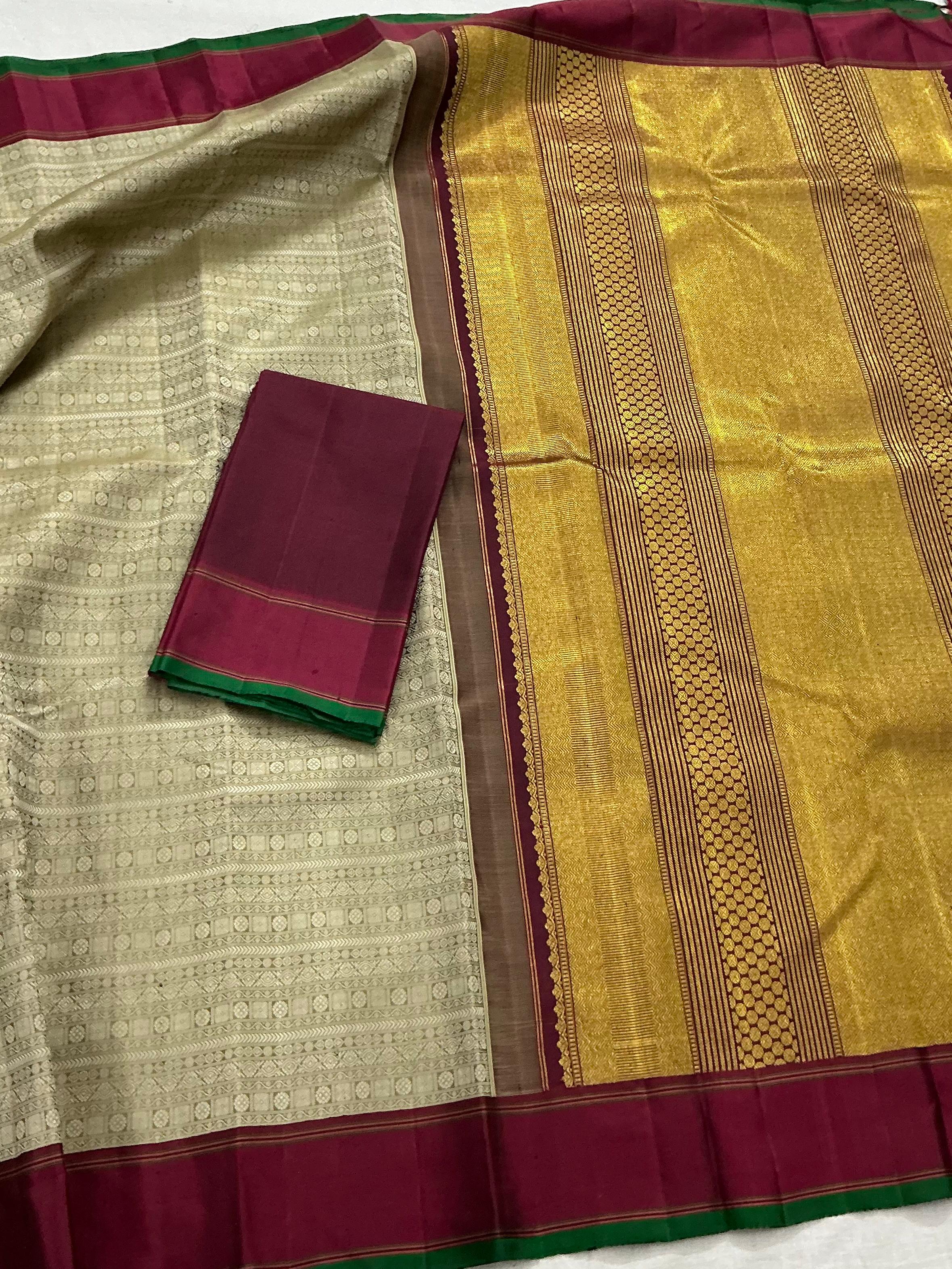 Swara: Varisaipettu with Zari Pallu