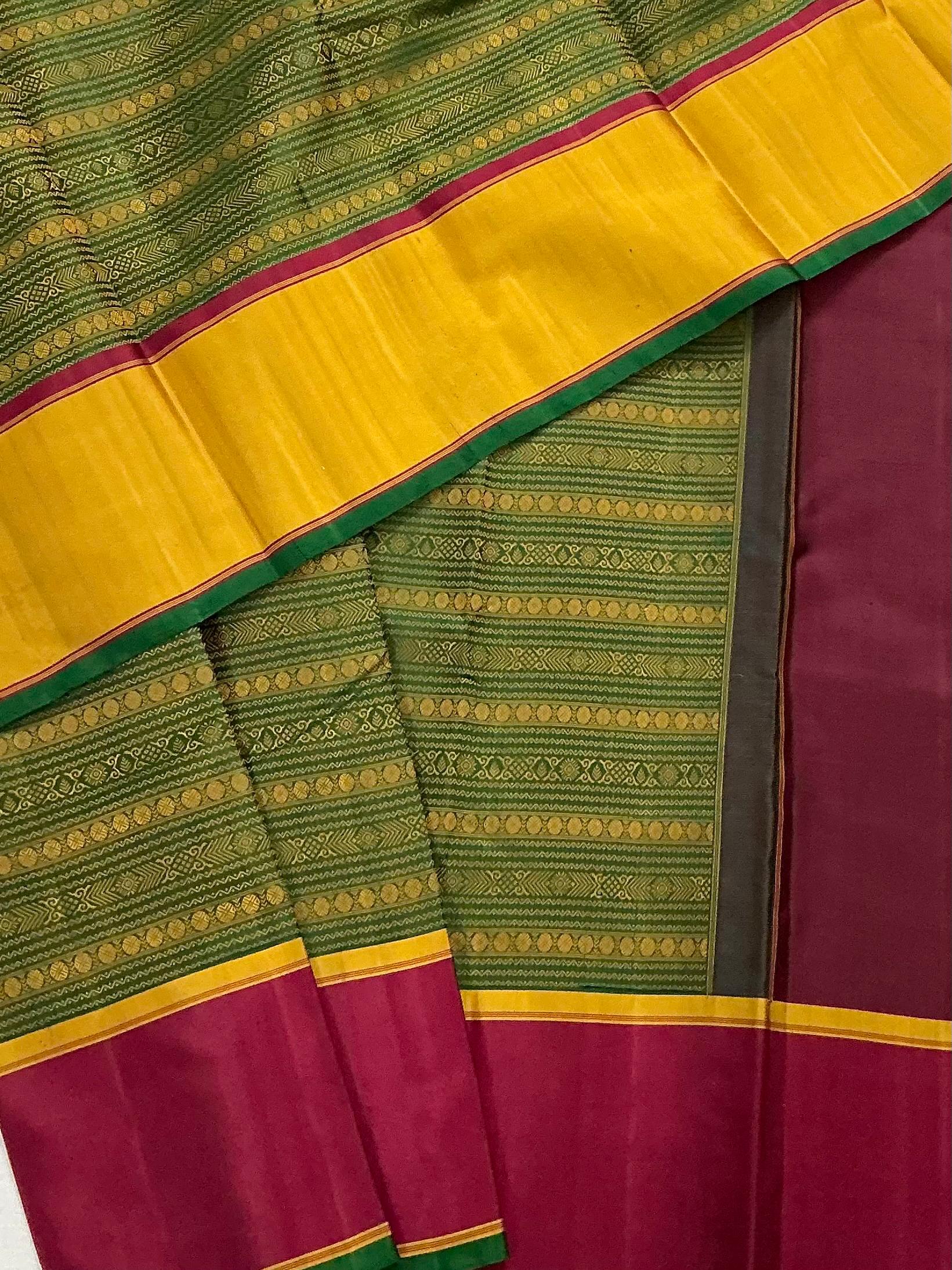 Swara: Varisaipettu with GJ borders