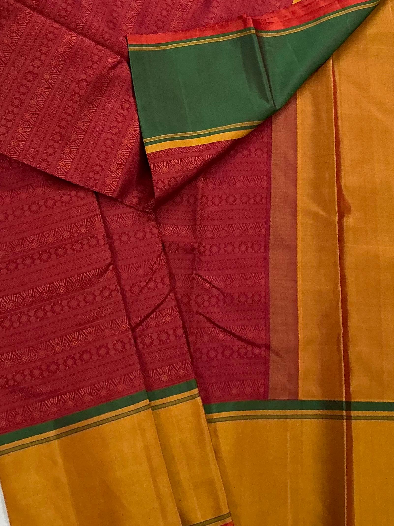 Swara: Varisaipettu  GJ borders (Red)