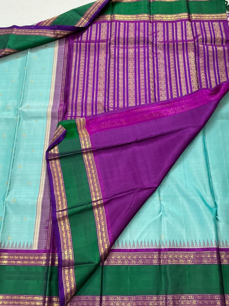 MYTHILI : Korvai Kanjivaram Silk