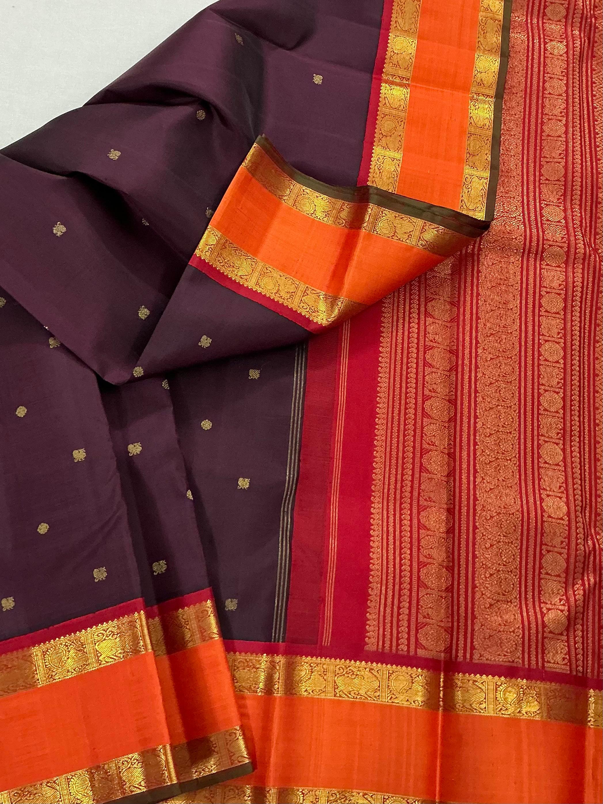 MYTHILI : Korvai Kanjivaram Silk