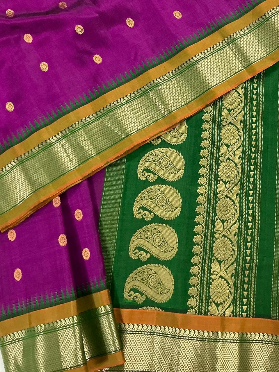 Kuttu Gadwal Silk