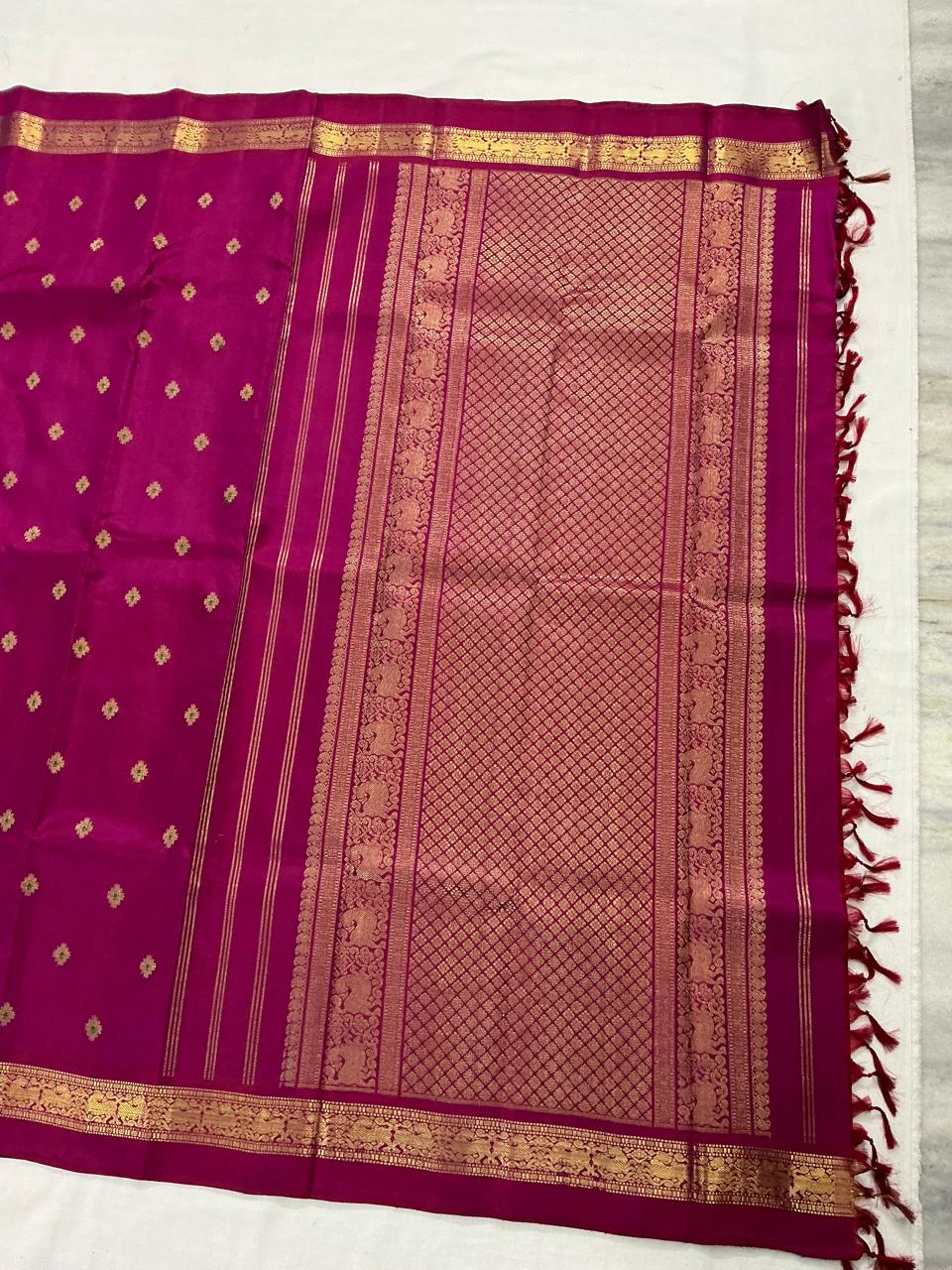 SWARA  : Ruby Pink Jewel tone