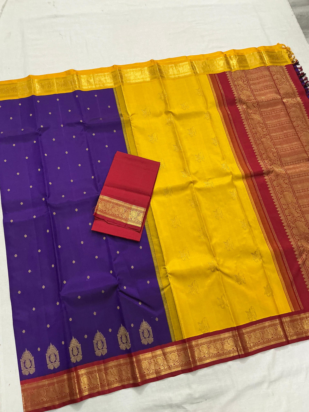 MYTHILI : Ther Butta + Double Pallu