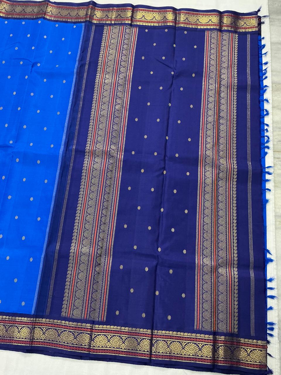 MYTHILI : Ananda Blue on Blue