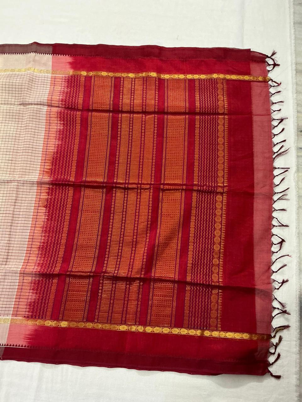 Silk Cotton: Ivory Kattam
