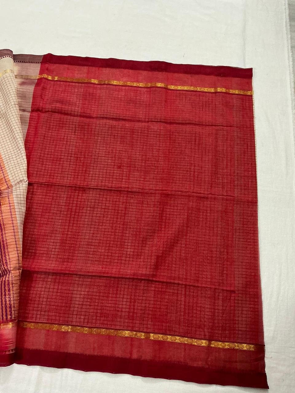 Silk Cotton: Ivory Kattam