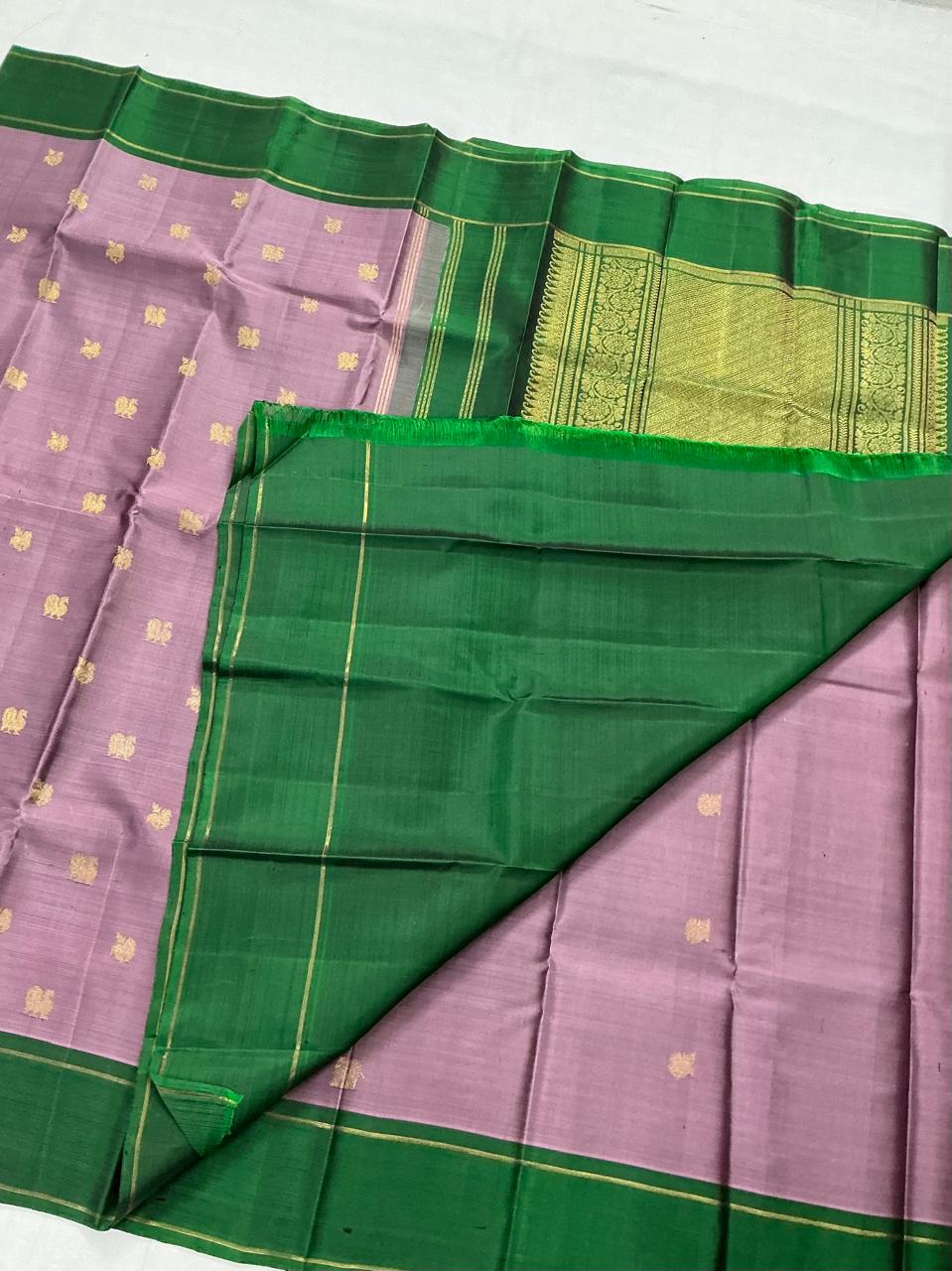 SWARA  : Mauve & Green