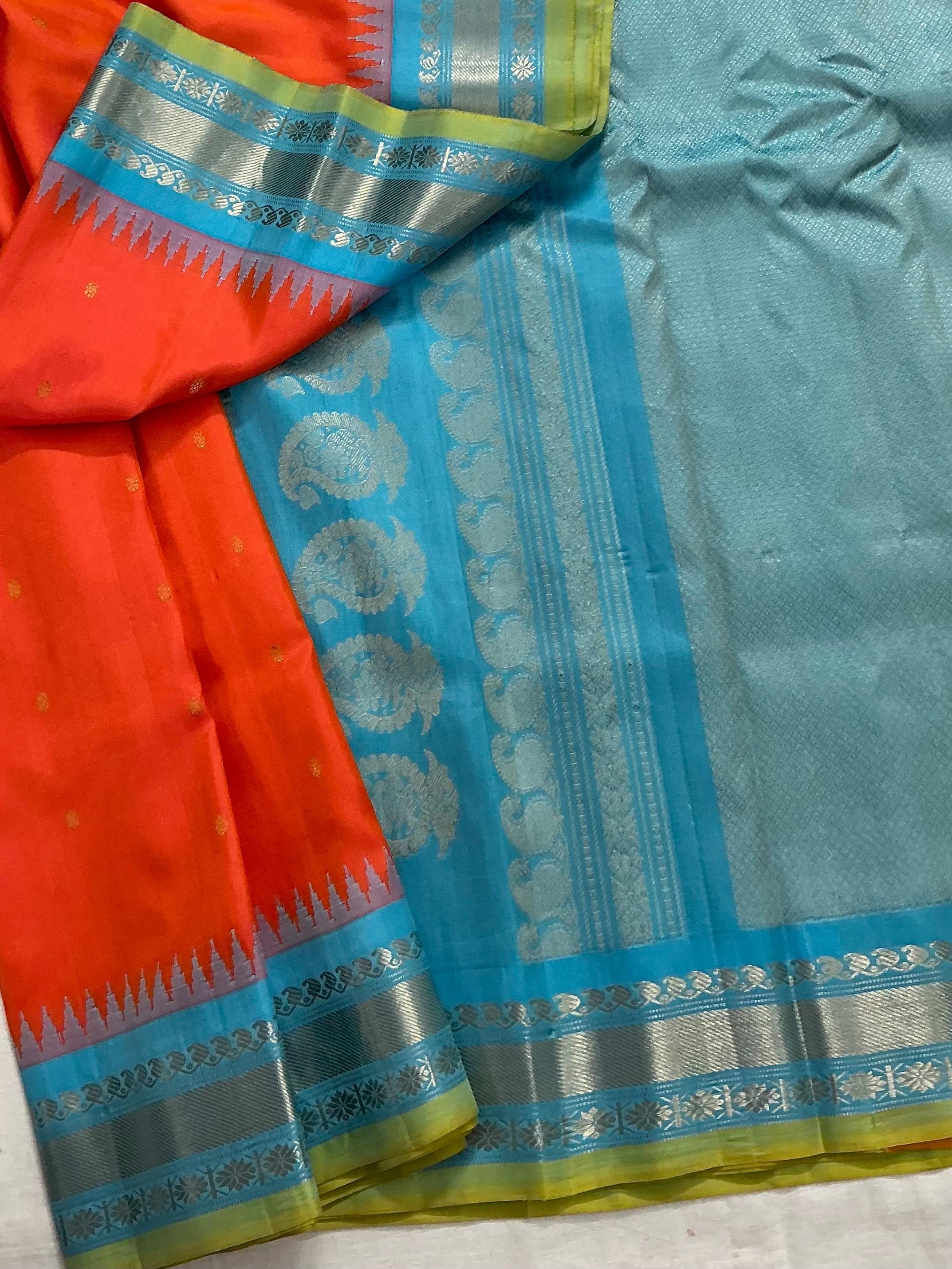 Kuttu Gadwal Silk