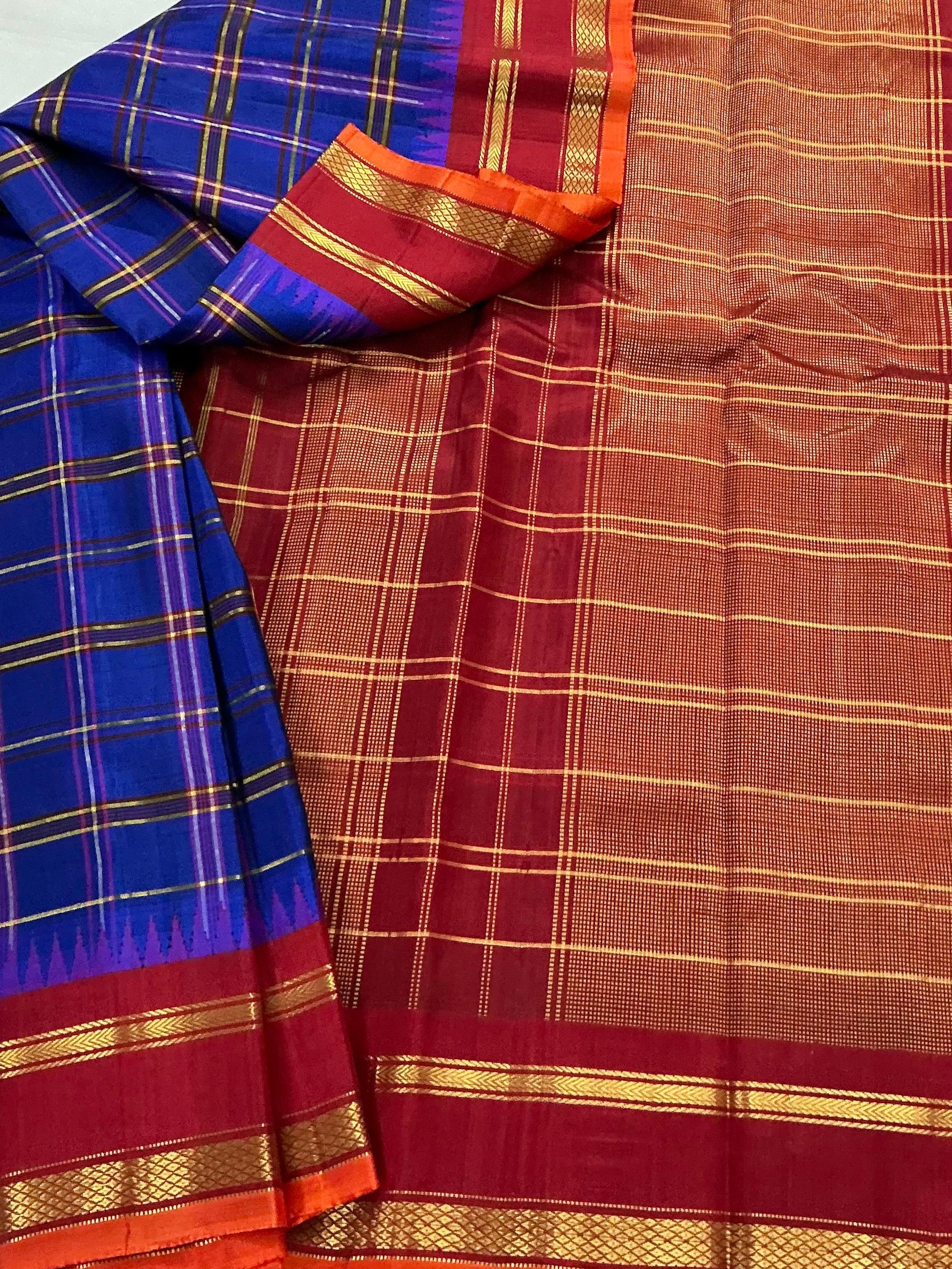 Kuttu Gadwal Silk