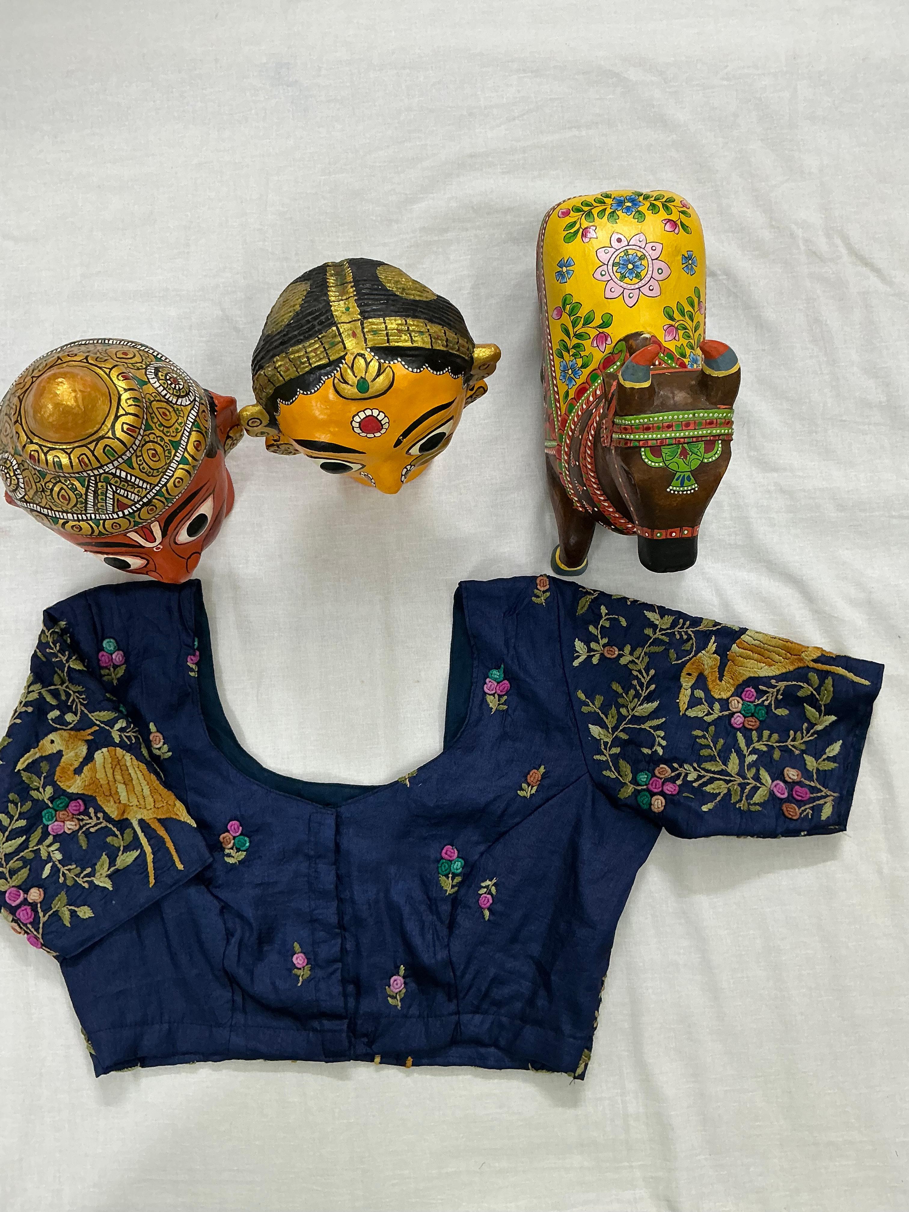 Handcrafted Ready to Wear Blouse - French Knot