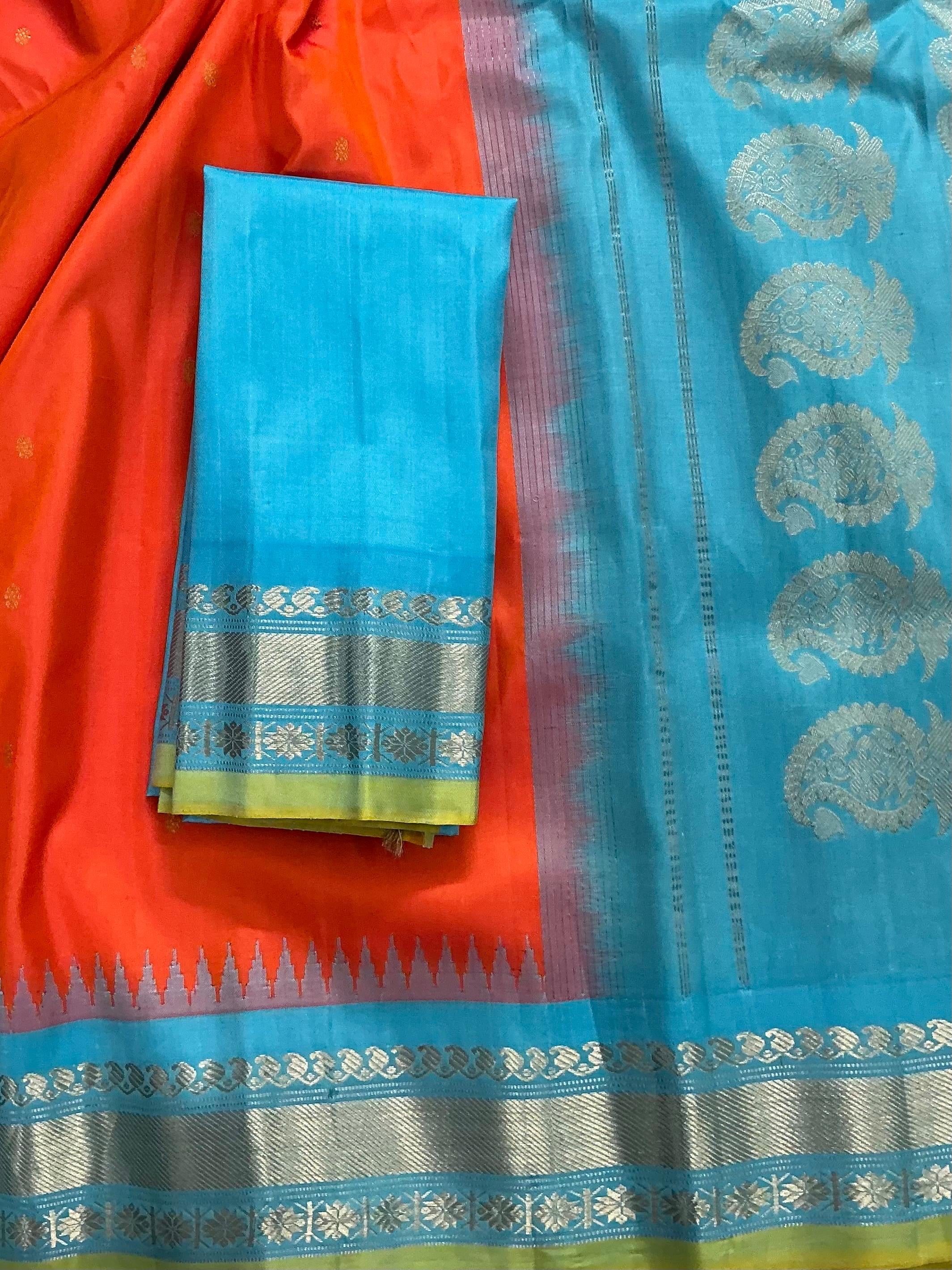 Kuttu Gadwal Silk