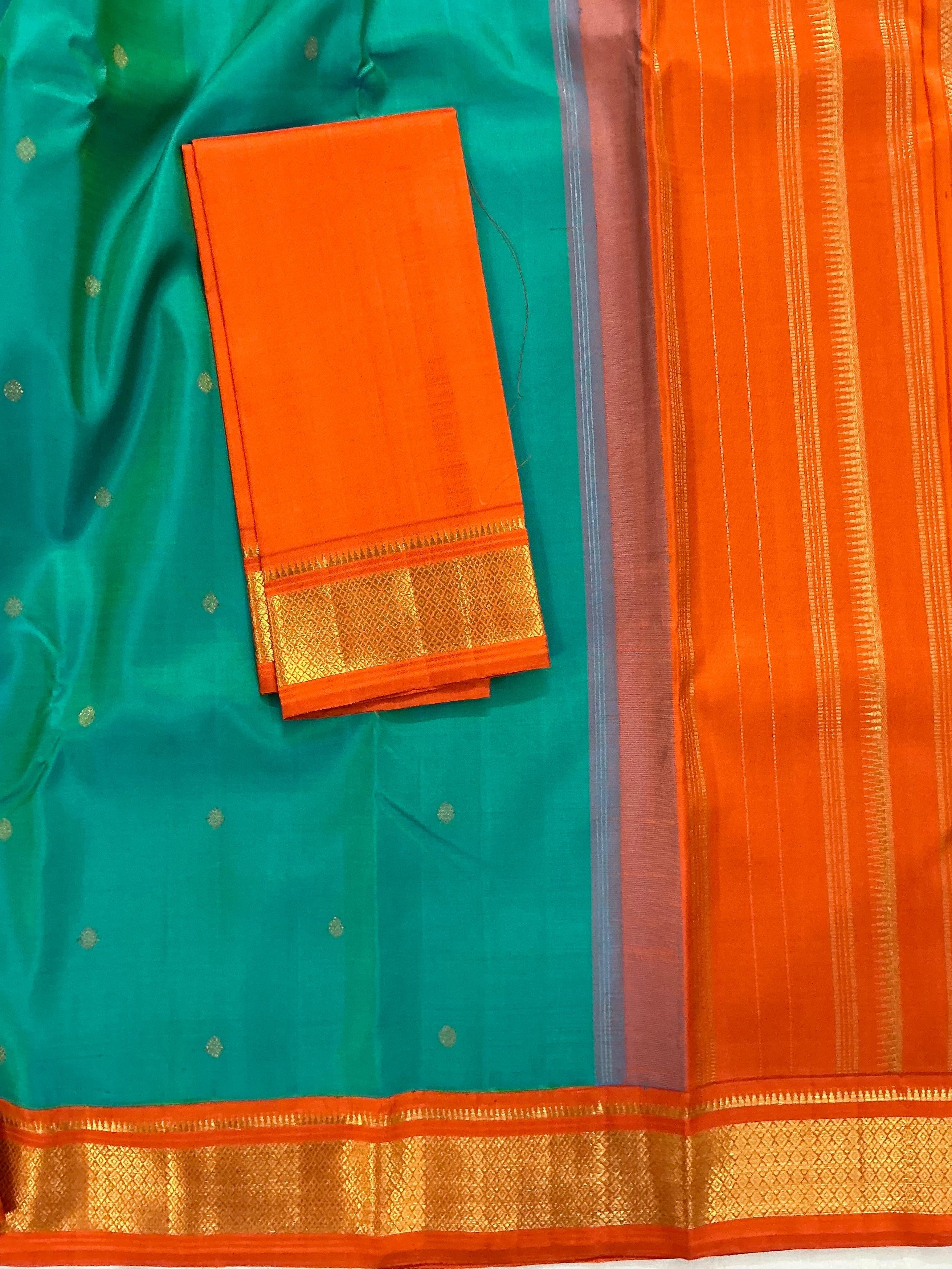 MYTHILI : Korvai Kanjivaram Silk