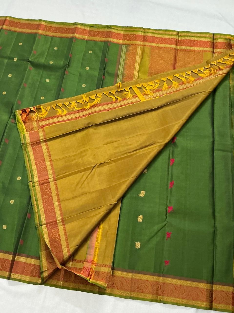 No Zari Kanjivaram Soft Silk