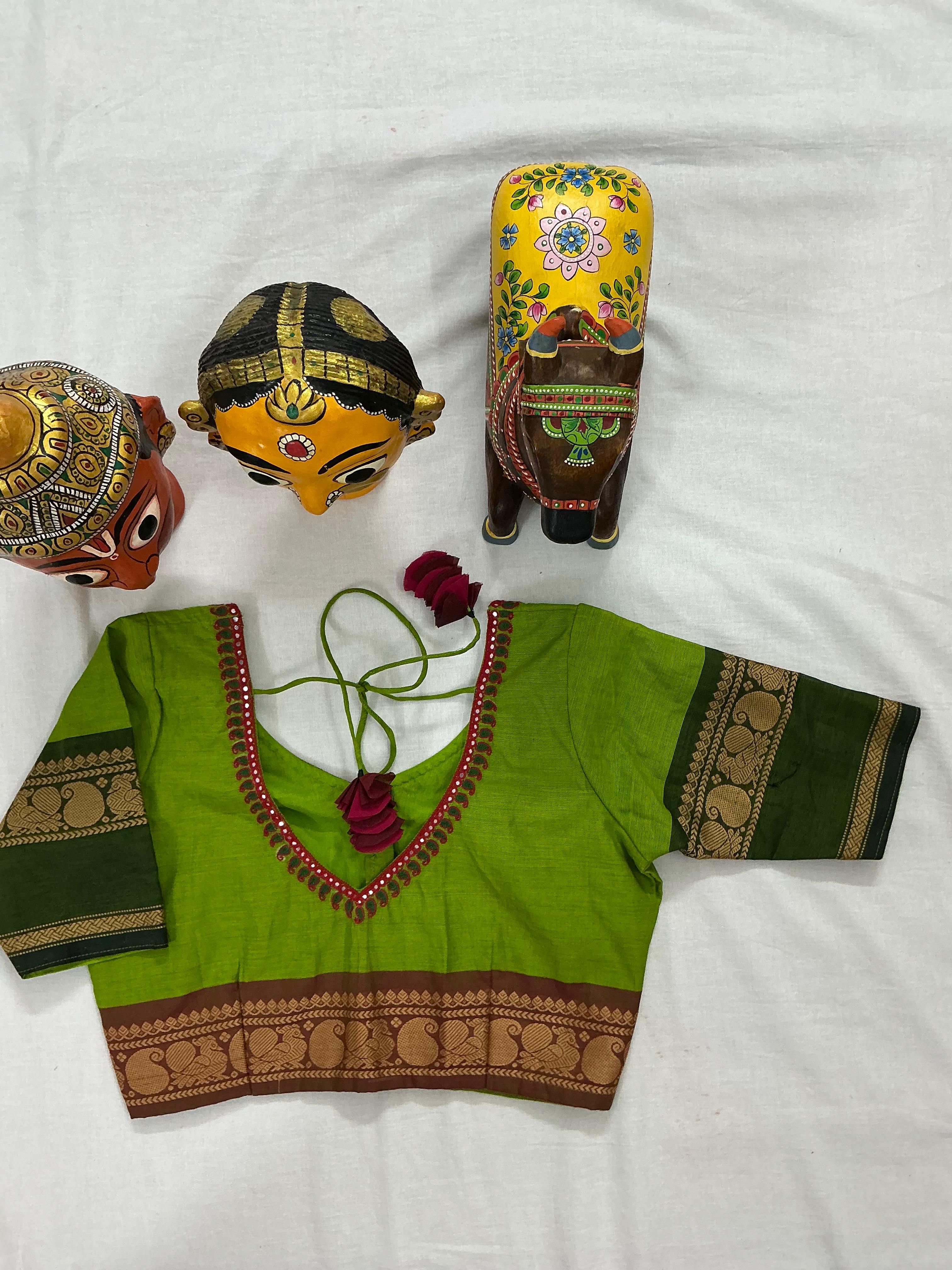 Handcrafted Ready to Wear Blouse - Cotton