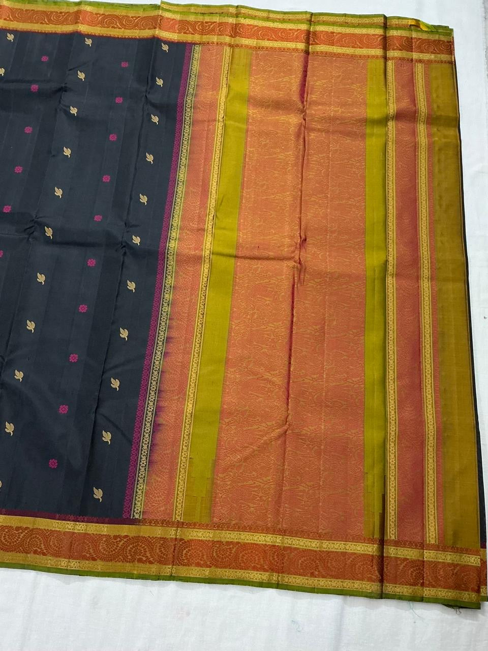 No Zari Kanjivaram Soft Silk