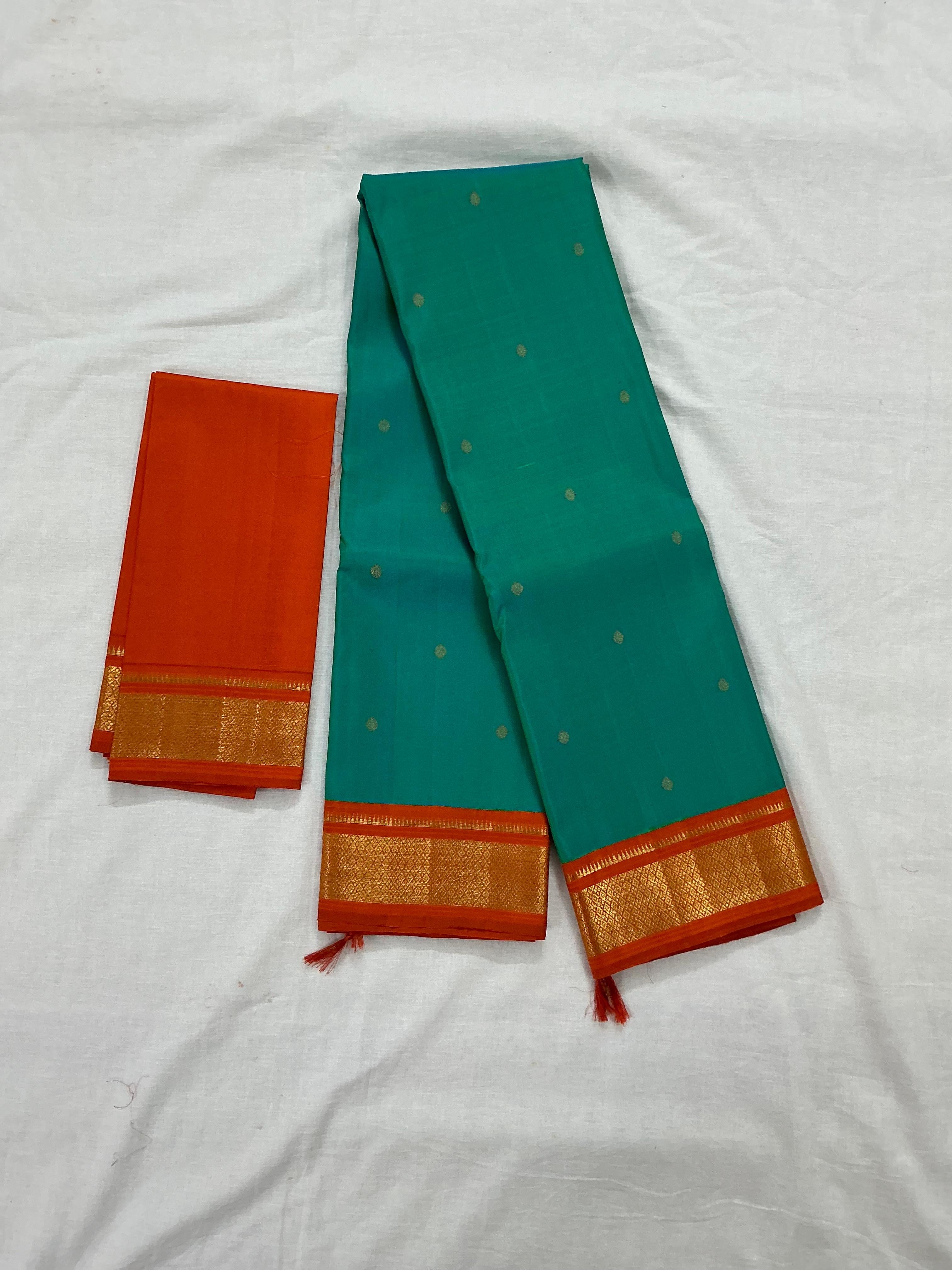MYTHILI : Korvai Kanjivaram Silk