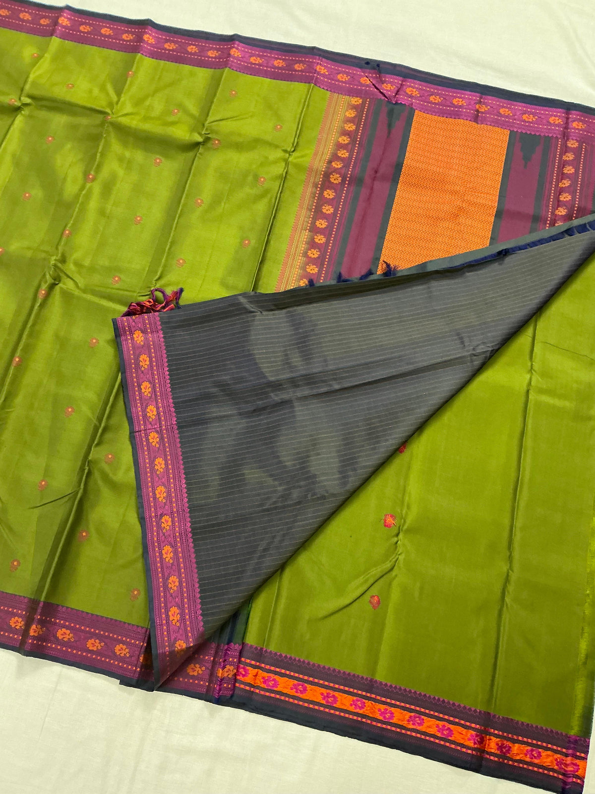 No Zari Kanjivaram Soft Silk